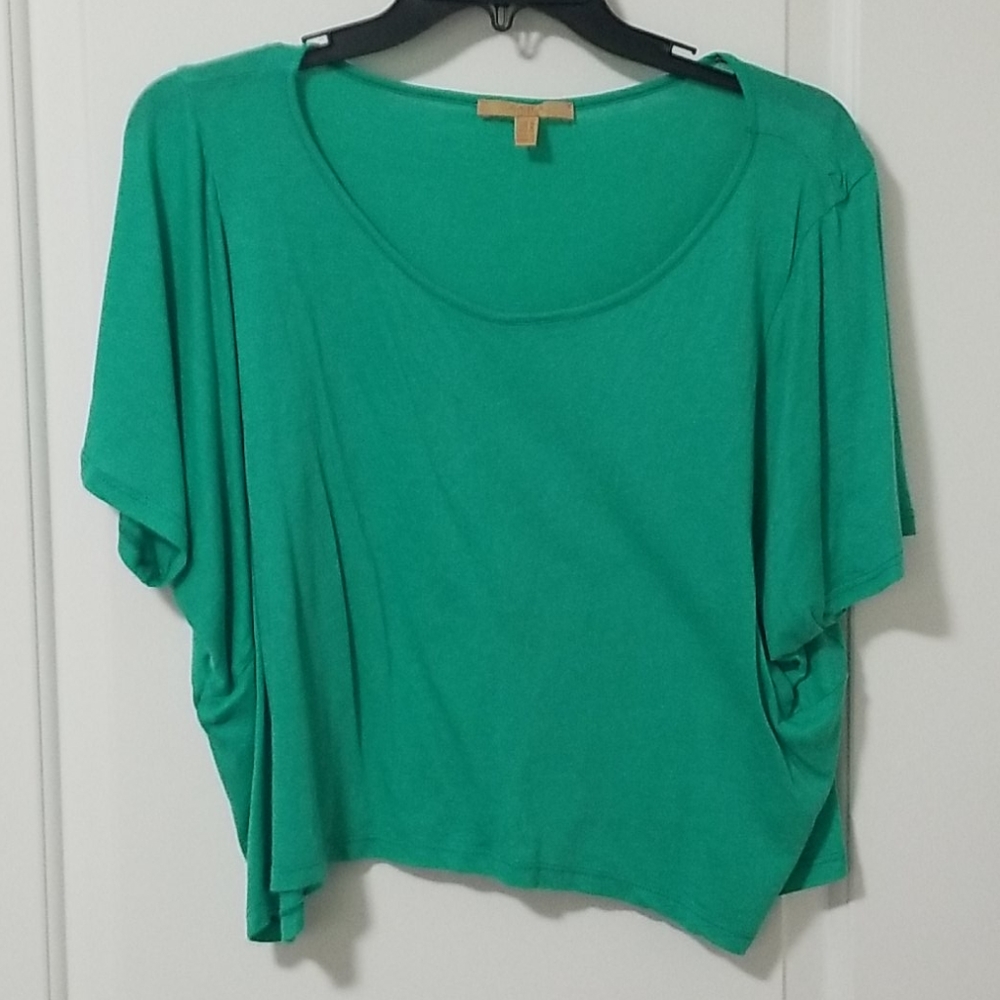 Green Zara Crop Top